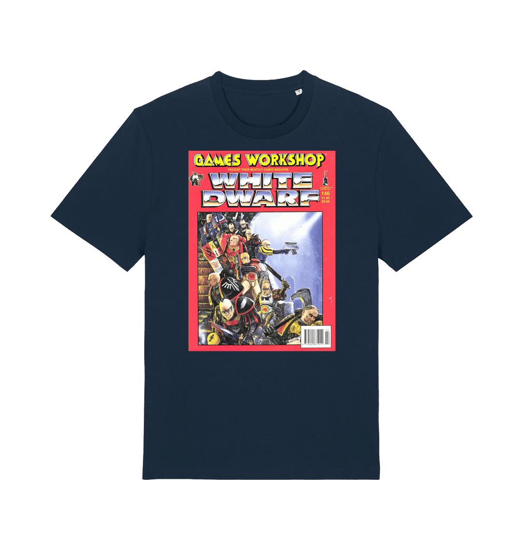 French Navy Printed T-shirt